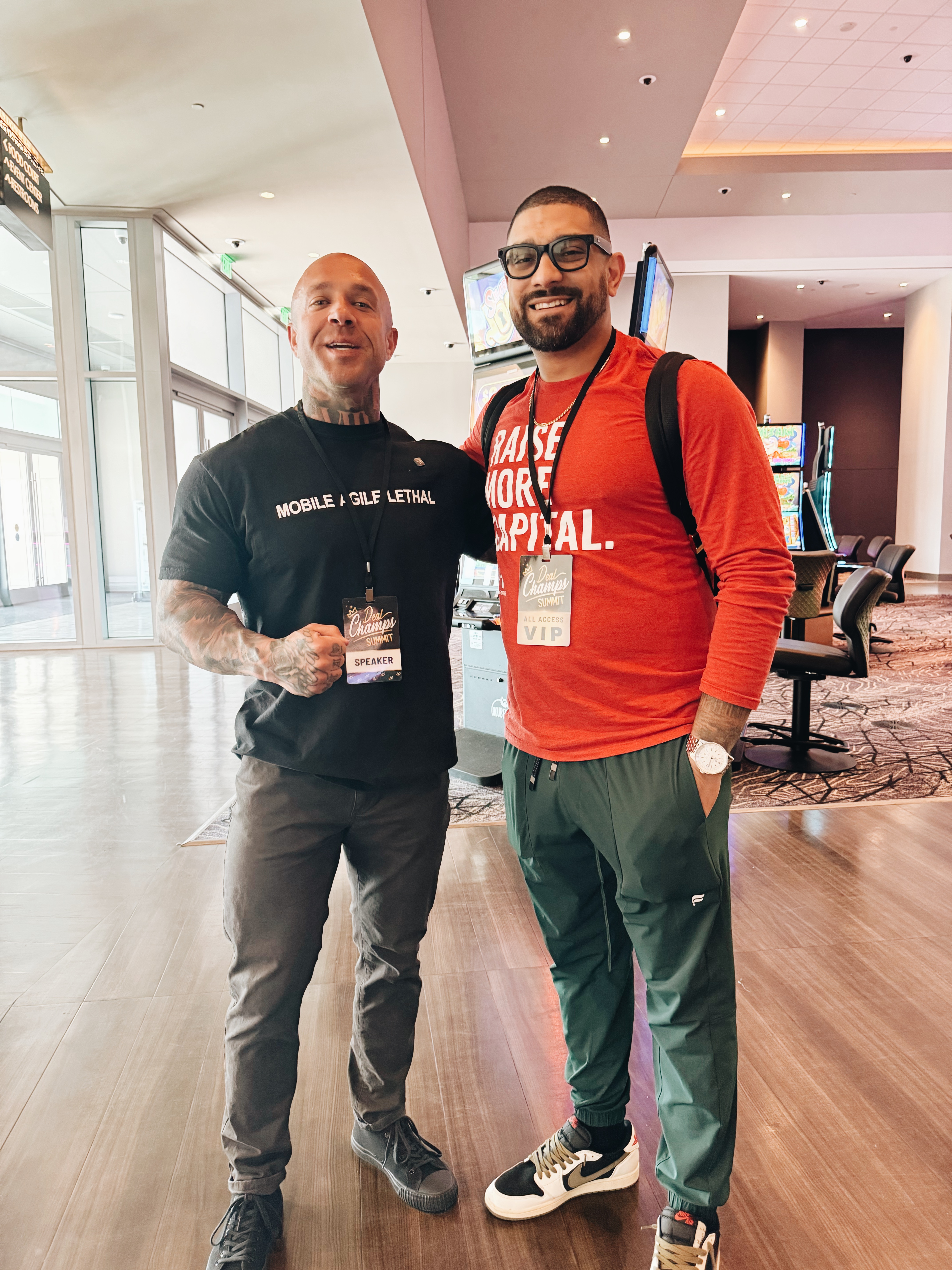 Devin with industry leaders