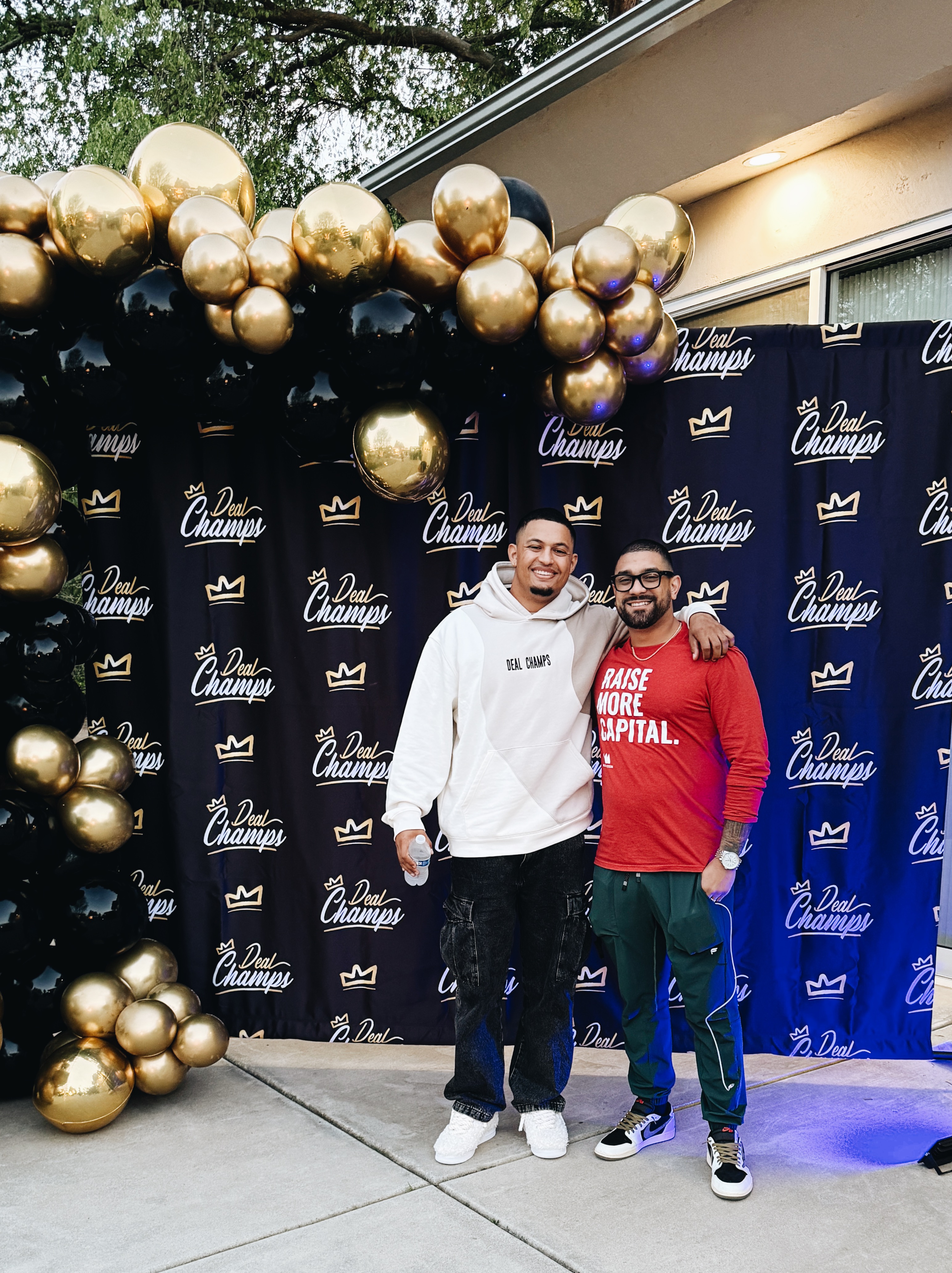 Devin at Deal Champs event